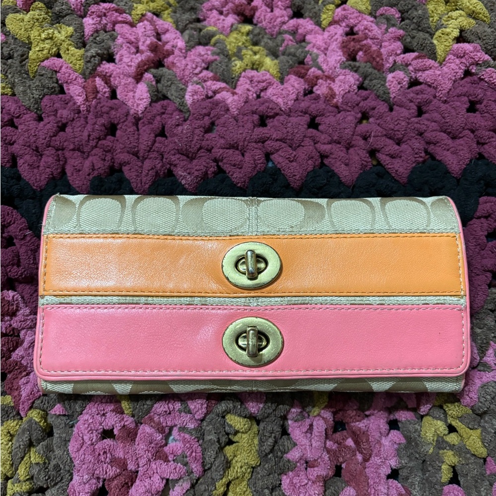 Long Coach Wallet. Good condition
